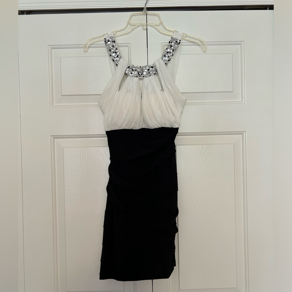 Black and White Dress